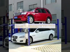 Elevatore elettrico per veicoli a quattro posti Larghezza della piattaforma di 24 pollici per una manutenzione facile e agevole del veicolo