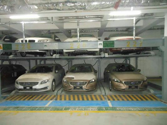 Due colonne motore di sollevamento idraulico 2500 kg parcheggio idraulico