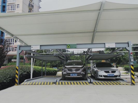 Due colonne motore di sollevamento idraulico 2500 kg parcheggio idraulico