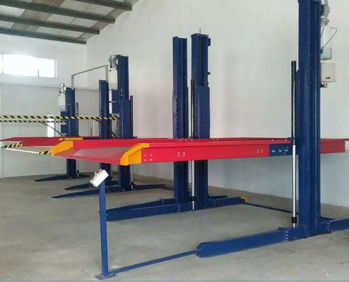 Sistema di parcheggio idraulico a due colonne 2700kg