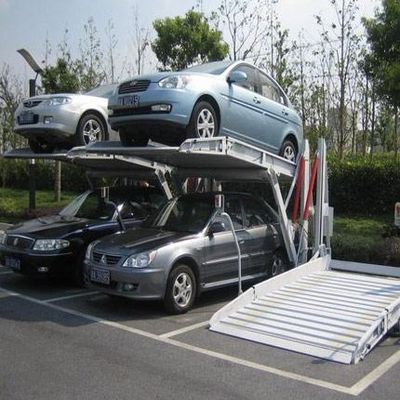 Parcheggio sotterraneo Parcheggio auto per piccoli spazi urbani