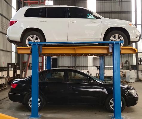 4 colonne stacker idraulico per auto 2,5 tonnellate sistema di parcheggio elevatore idraulico