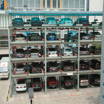 Sistema idraulico di parcheggio per auto a superficie 5mX2,5m