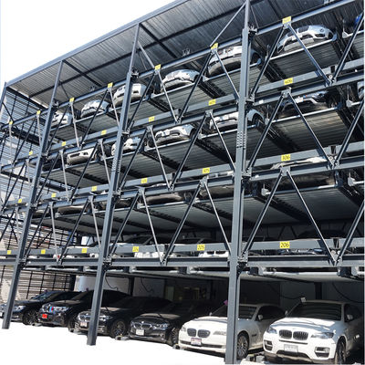 Sistema idraulico di parcheggio per auto a superficie 5mX2,5m