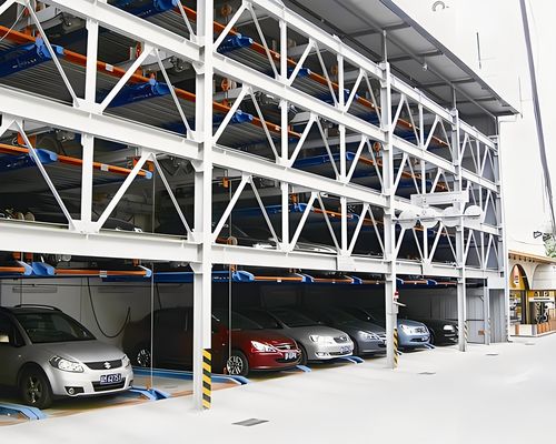 Puzzle di installazione modulare Parcheggio auto Utilizzo di spazio elevato Puzzle di sistema di parcheggio