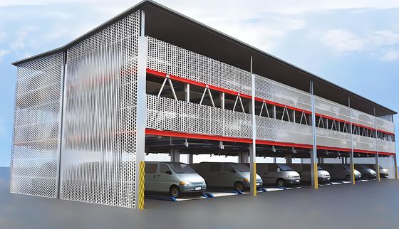 Puzzle di installazione modulare Parcheggio auto Utilizzo di spazio elevato Puzzle di sistema di parcheggio