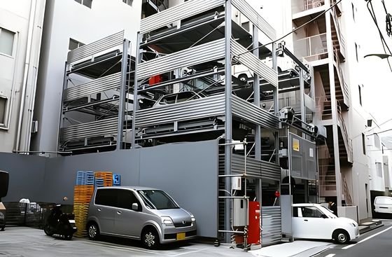 2 tonnellate Puzzle Auto Parking System 4 strato-6 strato Puzzle Parking Mechanism