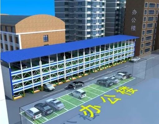 Sistema di parcheggio automatizzato a sei piani