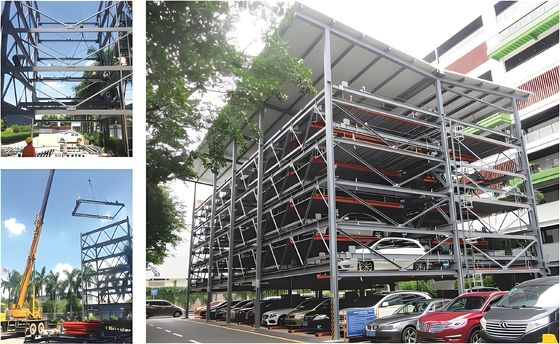 Parcheggio automatico a 6 livelli gara 2 tonnellate Parcheggio automatico a casa