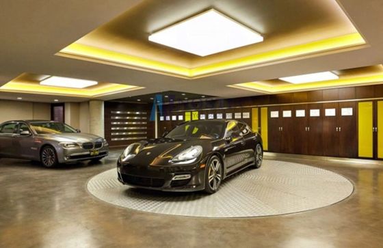 Piattaforma di visualizzazione di auto rotante da 3000 kg Piattaforma giratoria per auto esterna 360 gradi