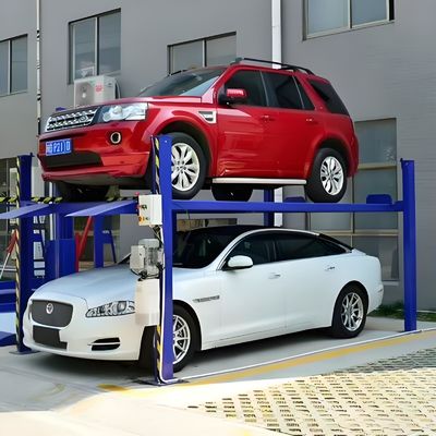 Sistema di sollevamento idraulico per parcheggio per auto per abitazioni da 2700 kg