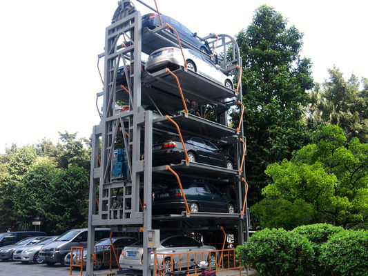 Sistema di parcheggio rotativo verticale personalizzato 6 livelli parcheggio rotativo