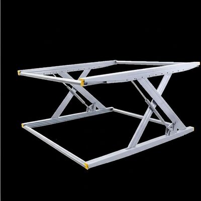 Alta resistenza di acciaio inclinabile semplice parcheggio capacità di un solo veicolo finitura rivestita in polvere costruzione robusta duratura